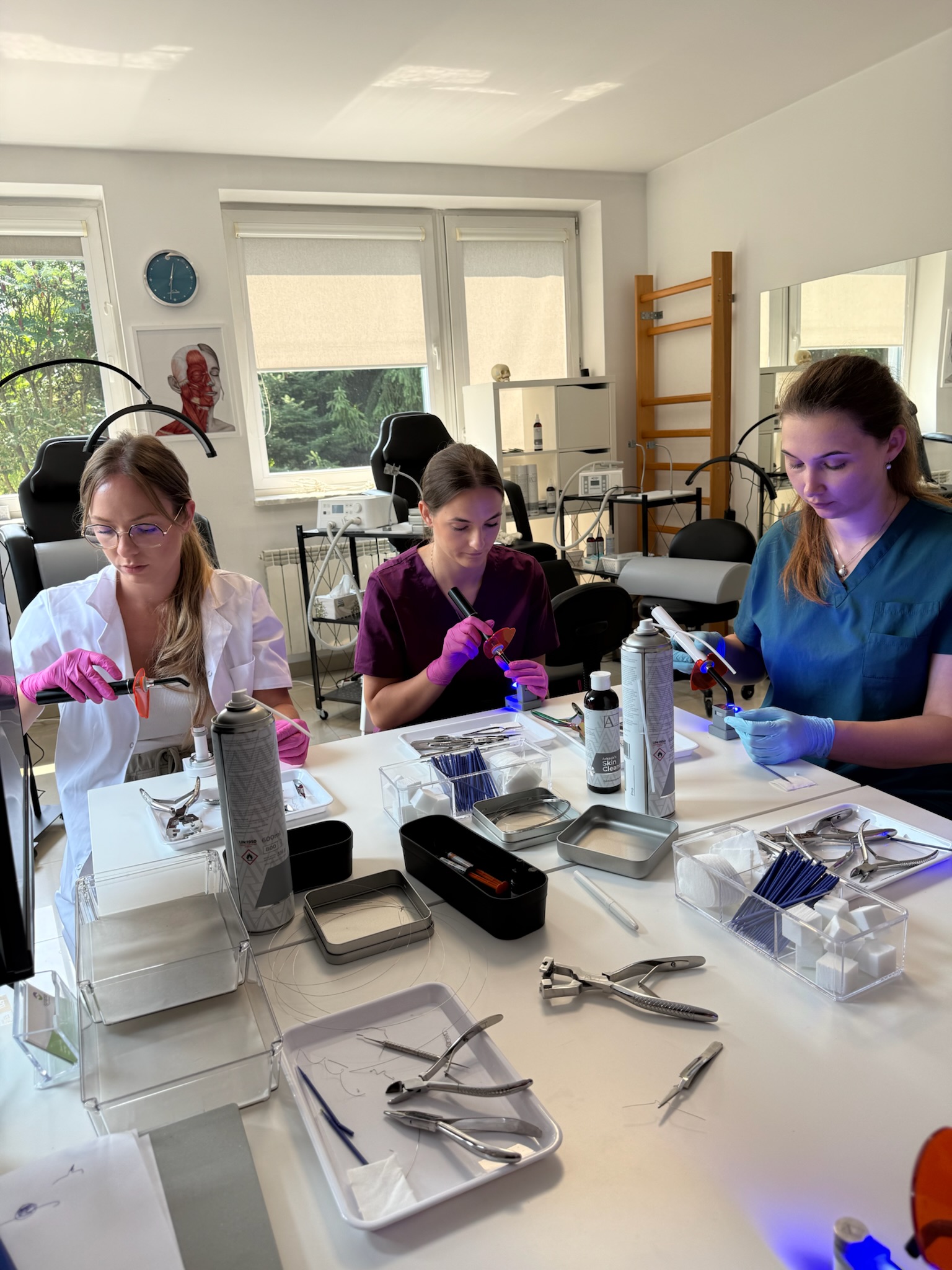Zespół Akademia Podologii Praktycznej w gabinecie w Chełmku